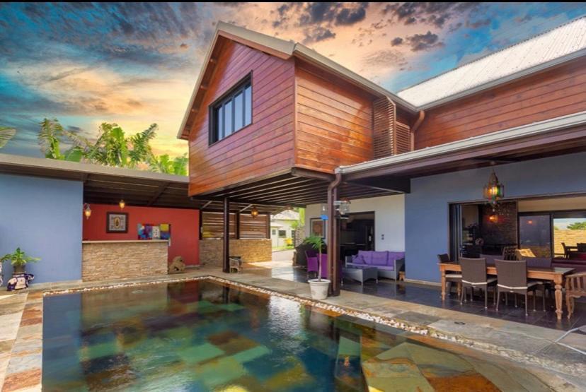 Chambre "Bleu Ocean" Villa Hermes Saint Pierre Exterior photo